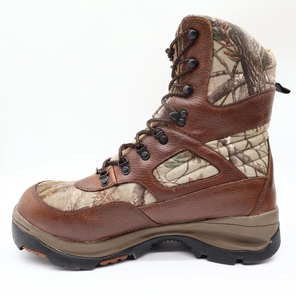 Rocky ErgoTuff Hunting Boots Mens 10.5M Camo Waterproof Insulated NIB
